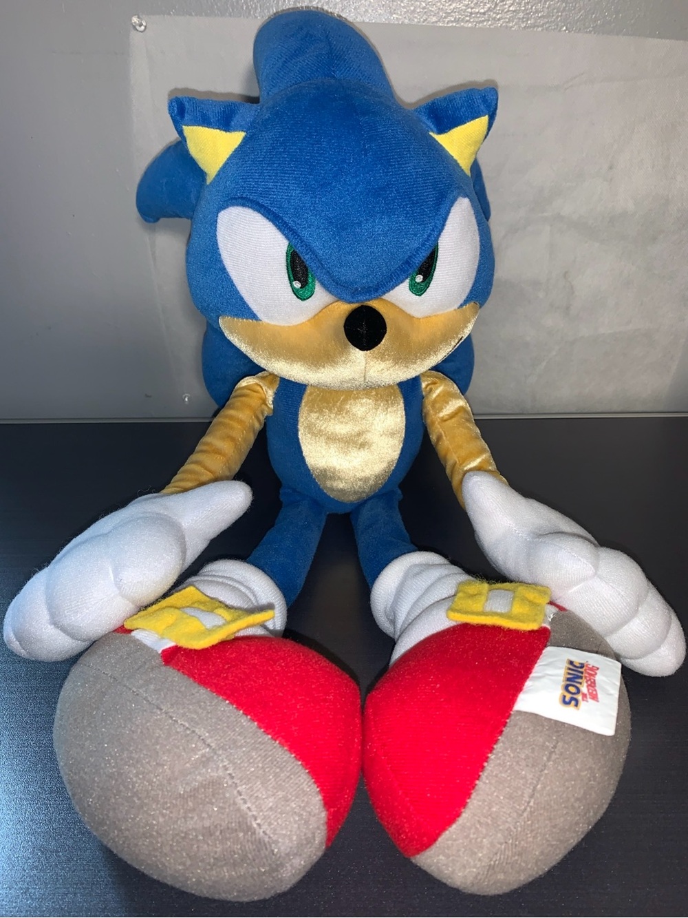 SEGA Sonic the Hedgehog Plush Doll Stuffed Animal Toy 24" Large Jumbo Big